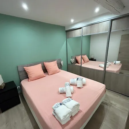 아파트 Grand 2 Pieces Proche Plage 앙티브
